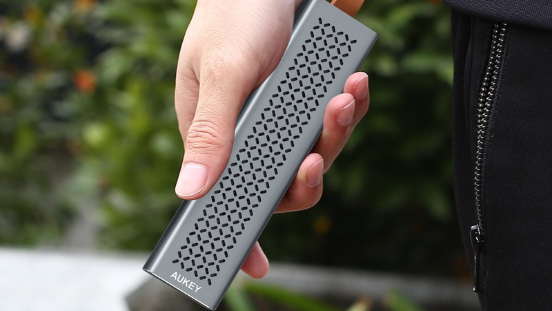 Aukey Portable Bluetooth Speaker, $14 with code AUKEYM29